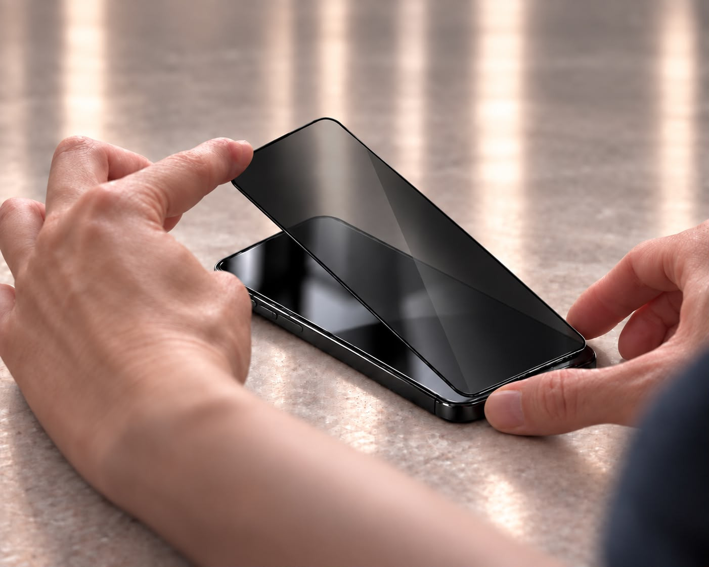 iPhone 16 Pro max Privacy screen protector thumbnail 3